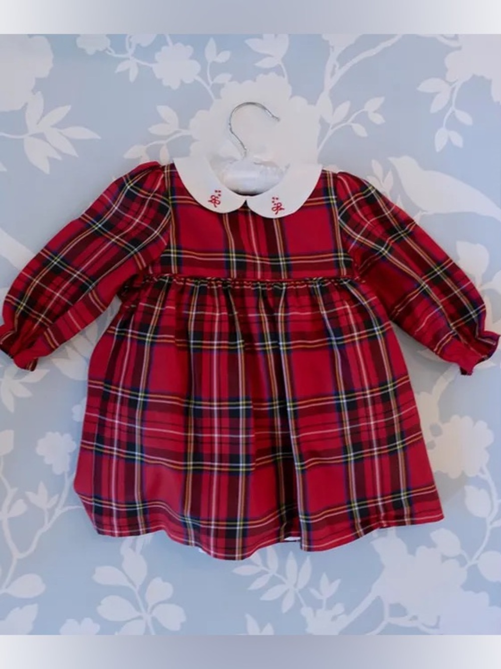 NWT Edgehill Collection The Broke Brooke Baby Girls Cece Tartan Dress Sz 24M